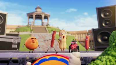 Just all of us doing whatever we want - Sausage Party: Foodtopia