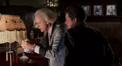 Just as I thought. - Back to the Future