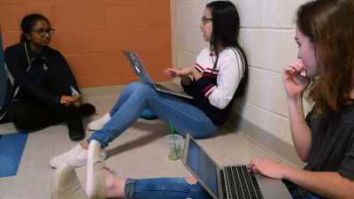 Just be more confident in round,
because you have the content - Girl Talk