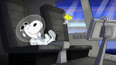 Just be sure to stay
within communication range! - Snoopy in Space