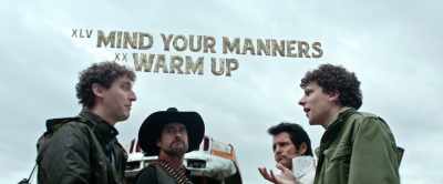 Just because
it's the apocalypse - Zombieland: Double Tap