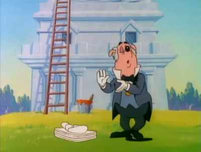 Just because
there's a weird riddle
in a mystical castle - DuckTales