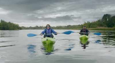 Just behind us, we see
Ardnacrusha power station, - World's Most Scenic River Journeys