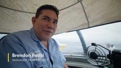 Just can't wait to get under
there now that I'm locked in. - Protecting Paradise: The Story of Niue