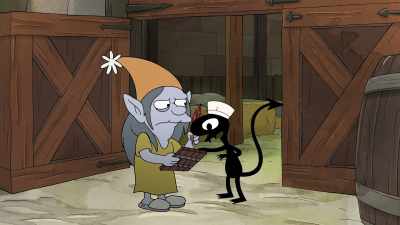 Just check here that I'm your brother,
and here that I'm your mother. - Disenchantment