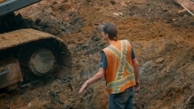 Just come up a few feet. - Gold Rush