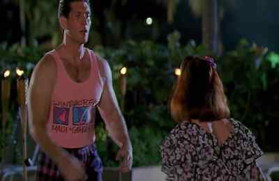 Just cut it out, you big bully!
Get out of here! - Weekend at Bernie's II