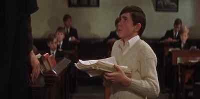 Just distribute these around the class,
would you? - Goodbye, Mr  Chips