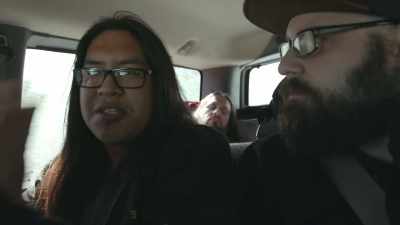 Just don't
bother us," basically, - The Wrestlers
