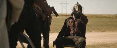 Just don't shoot me in the-- - Seven Cemeteries