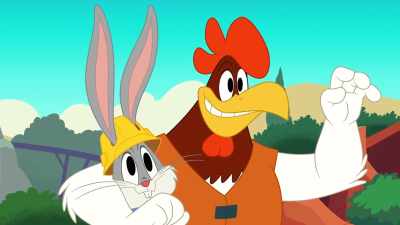 Just dream of the slide
that dips and turns, - Bugs Bunny Builders
