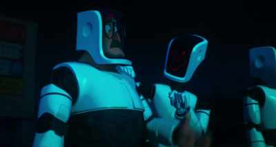 Just to educate you,
that's a hurtful stereotype. - The Mitchells vs the Machines