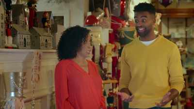 -Just fine?
-[laughs] Okay. - Make or Bake Christmas
