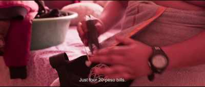 Just four 20-peso bills. - Midnight Family