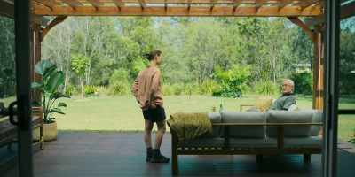 Just getting used to the
feeling of sitting out here - Joe vs Carole