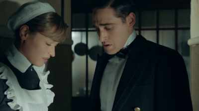 Just glad she kept it secret
for as long as she did. - Grand Hotel