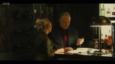 Just go and say to them to be quiet.
But it's his table. - Boiling Point