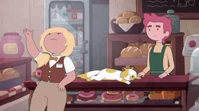 Just got fired, my
cat's acting weird - Adventure Time: Fionna & Cake