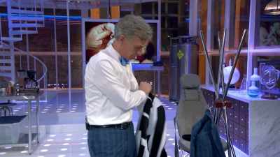 Just gotta put on
this unusual lab coat. - Bill Nye Saves the World