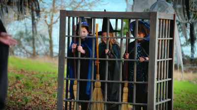 Just hand over the potions and the brooms, - Scaredy Cats