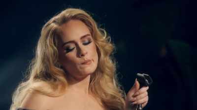 * Just hold, hold on * - An Audience with Adele