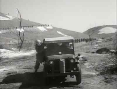-Just how far is it to the
Manchurian border, Colonel? - Retreat, Hell!