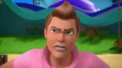 Just because I like chocolate
milk and cry when I'm tired. - Barbie: A Touch of Magic