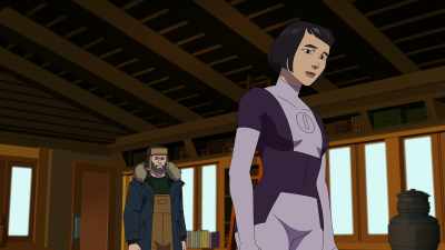 Just in case. [chuckles] - Invincible