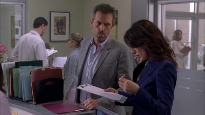Just in time for lunch. - House