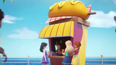 just-in-time-to-split-winnings - LEGO Friends: Girls on a Mission