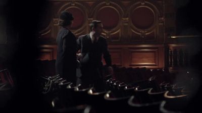 Just... Just one thing to take care
of first. - Agatha Christie's Poirot