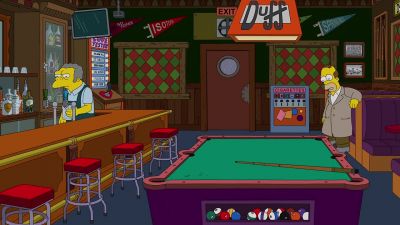 Just keep bringing me drinks - The Simpsons