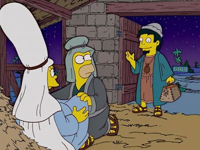 Just keep pushing, sweetie. - The Simpsons