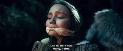 Just kill her sister.
Hurry, Petro. - Gogol. Viy