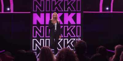 Just latch on and don't let go
until the captain sprays you off. - Nikki Glaser: Bangin'