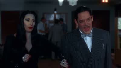 Just leave Leave quietly Leave nowDon't make me call Ringling BrothersHas the planet gone madMy brother passion's hostageI seek justiceDeniedI shall not submit I shall conquer I shall riseMy name is Gomez Addams and I have seen evilI have seen horrorI - Addams Family Values