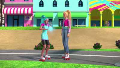 Just let me do this spell
and we can be winning friends. - Barbie: A Touch of Magic