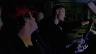Just let me drive. bitch.
He gave me the keys. man. - House of Wax