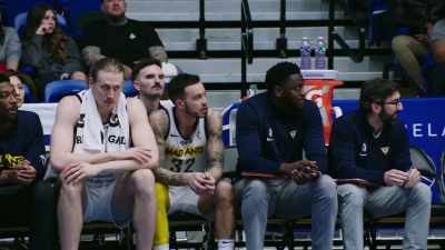 Just let him have it, bro.
Keep his head cool, bro. - Destination NBA: A G League Odyssey