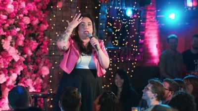 Just like do construction,
but use a little lotion. - Liza Treyger: Night Owl