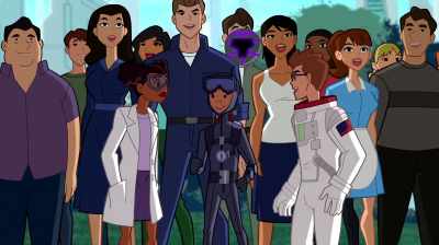 Just like I did a few
short years ago. - Justice League Action