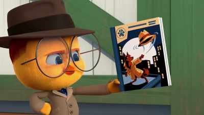 Just like Rex Barkerson:
Super Detective! - The Chicken Squad