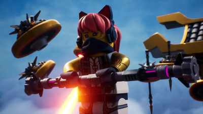 Just like Rontu taught me.
Jump, spin-kick, and through! - LEGO Ninjago: Dragons Rising