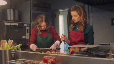 Just like shake some in. - A Taste of Christmas