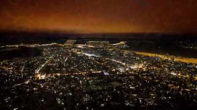 Just like when the electrical grids
that power cities go dark, - Human: The World Within
