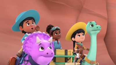 Just listen to Tara
and do your best! - Dino Ranch