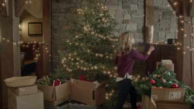 Just look at the falling snow. - Meeting Mr. Christmas
