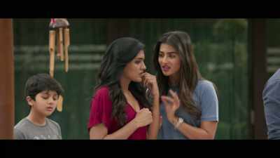 Just maintain a little
space when it comes to boys. - Aravinda Sametha... Veera Raghava