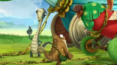 Just make sure I don't eat 'em all - Gigantosaurus