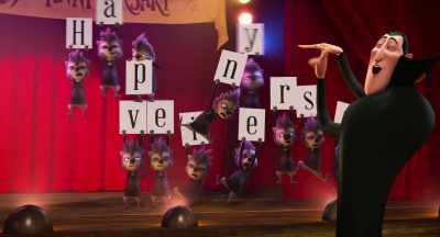 Just making a couple of tiny adjustments. - Hotel Transylvania: Transformania